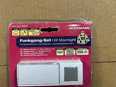 kosarka igracka: Heidemann Funkgong-Set HX Moonlight – bežični set zvona sa noćnim — 6