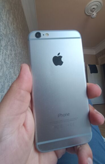 IPhone 6, 16 ГБ, Серебристый, Отпечаток пальца