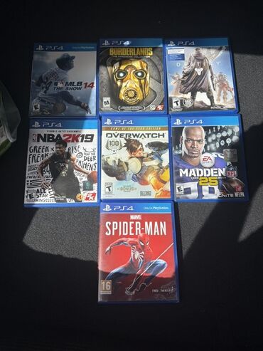 PS2 & PS1 (Sony PlayStation 2 & 1): Müxtəlif janrlarda yeddi PS4 videooyunundan ibarət dəst. Dəstə "MLB 14