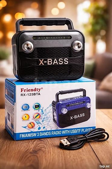 radio usb bluetooth: Bluetooth portativ radio – Friendty RX-125BTA (X-BASS) Həm elektriklə — 2