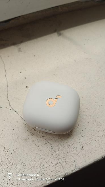 Qulaqcıqlar: İşlənmiş Simsiz (Bluetooth) Qulaqcıqlar, Anker, rəng - Ağ — 2