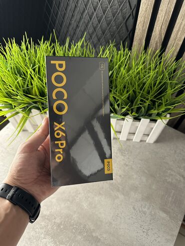 Другие аксессуары для мобильных телефонов: Poco X6 Pro 5G, Новый, 256 ГБ, 2 SIM