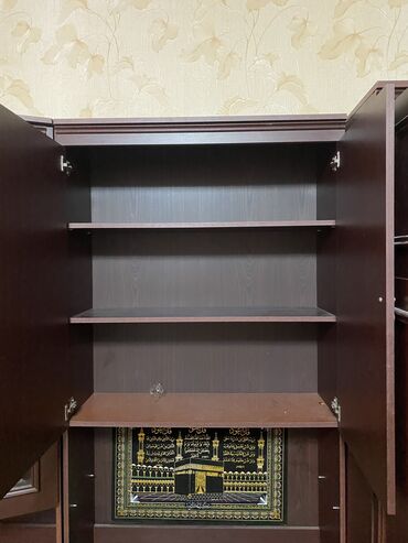 Гарнитуры для зала: Гарнитур для зала, Б/у, Журнальный стол, Стул, Шкаф, Дерево, Самовывоз, Платная доставка — 6