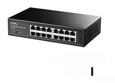Modemi, ruteri i mrežni uređaji: Cudy GS1016 – 16-portni gigabitni Ethernet svič - 16x RJ45 — 2
