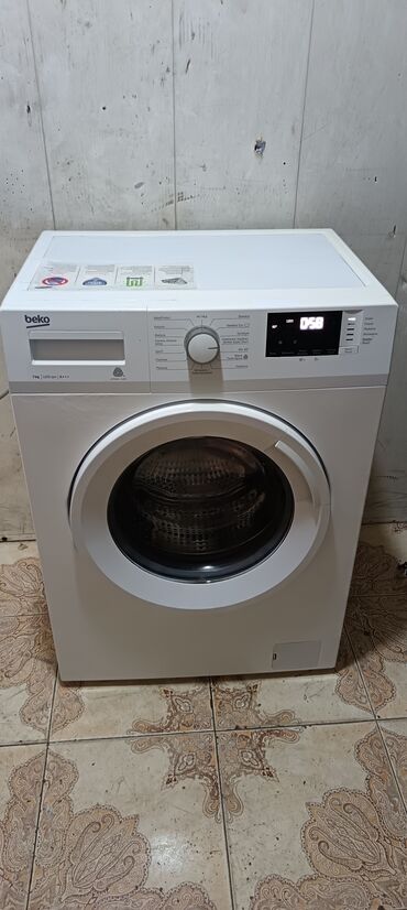 kohne paltaryuyan aliram: Paltaryuyan maşın Beko, 7 kq, İşlənmiş, Avtomat, Qurutma var, Ödənişli çatdırılma