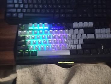 keyboard: Клавиатура, Механическая, Проводное подключение, Размер: 80% — 3