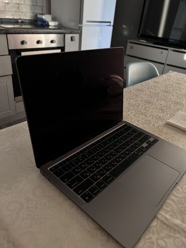 купить макбук эйр бу: Ноутбук, Apple, 8 ГБ ОЭТ, Apple M1, 13.3 ", Колдонулган, Жумуш, окуу үчүн