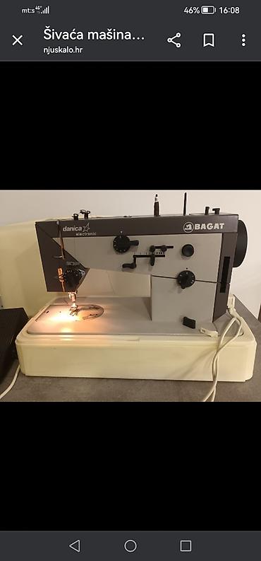 Klasične šivaće mašine: Šivaća mašina Bagat Danica Electronic – EXTRAMATIC - Tip: elektronska — 2