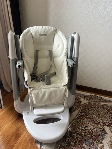Стульчики для кормления: Стульчик для кормления, Peg perego, Пластик, Другой вид, цвет - Бежевый