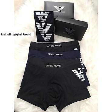 Tumanlar: Calvin Klein 3 lü boxer A class məhsul Əlavə məlumat üçün nömrə ☎️ — 7