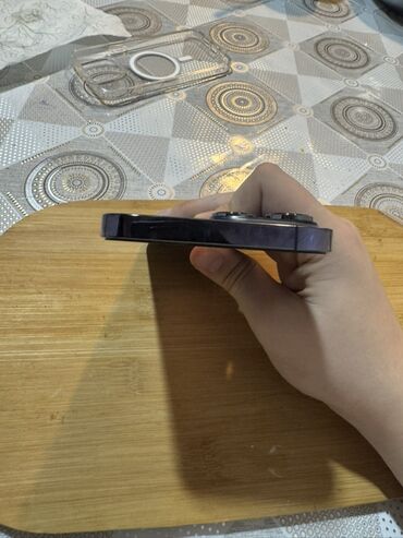 Apple iPhone: IPhone 14 Pro Max, 256 GB, Deep Purple, Simsiz şarj — 6