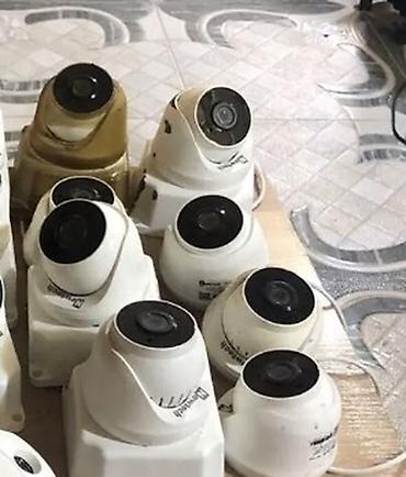 bisirme paneli: Təhlükəsizlik kameraları və müşahidə sistemi komplekti. Monitor, 8 — 4