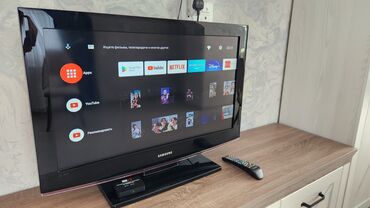 televizor üçün kabinet: İşlənmiş Televizor Samsung 82" Ünvandan götürmə