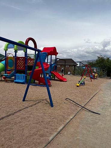 Иссык-Куль 2026: Коттедж, коттедж 84А ЦО Радуга West, Кош-Кол, Детская площадка, Парковка, стоянка, Охраняемая территория — 15