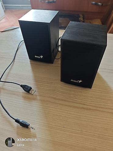 Genius SP-HF160 multimedia akustik sistemi - 2 ədəd kompakt stolüstü