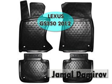 avto chexol: Lexus GS350 2012 üçün poliuretan ayaqaltılar. Полиуретановые коврики