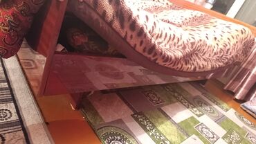 двустворчатые двери: Спальный гарнитур, Б/у, Двуспальная кровать, Турция, Дерево, Самовывоз, цвет - Коричневый