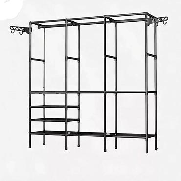 Ostali nameštaj: Stalak, polica za odecuni obucu Sa dva dela: 3200 din Sa tri dela — 8