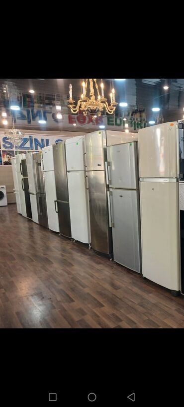 atlant soyuducu servis: Məişət texnikası mağazasında müxtəlif model və ölçülərdə iki qapılı