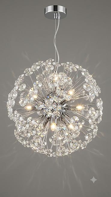 taxt üstü: Led Çılçıraq, 4 və daha çox lampa, Metal — 8