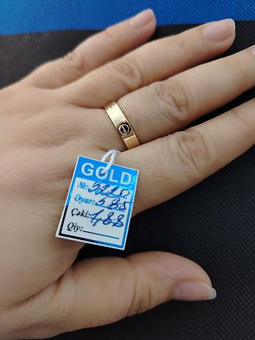 qizil uzukler type 1: Üzük, Sarı qızıl, 585 Əyar — 5