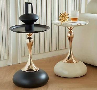 Stolovi: Moderan pomoćni/klub stočić – skulpturalni dizajn - Dizajn: savremena — 1