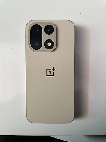 телефон one plus: OnePlus 15, Б/у, 512 ГБ, цвет - Бежевый, 2 SIM — 2