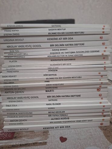 Klassik kitablar yeni alınıb ideal vəziyyətdədi. Məşhur Kızıl Panda
