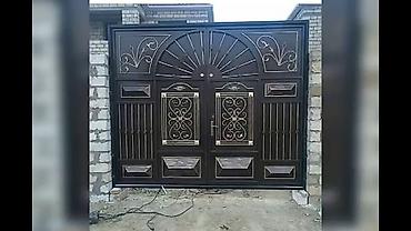 Həyət darvazaları: Isteyinize uygun Dəmir Qapi ve darvazalarin sifarisle — 15