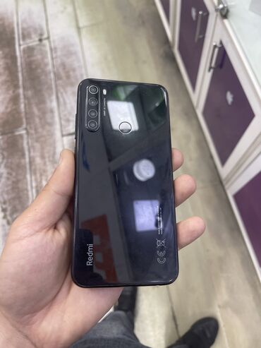 telefon kabrolari xiaomi: Xiaomi Redmi Note 8, 32 ГБ, цвет - Черный, 
 Гарантия, Отпечаток пальца, Face ID