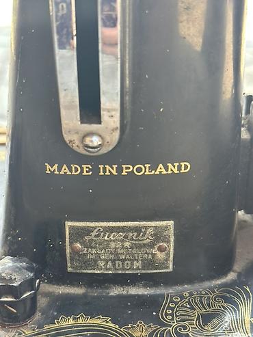 el oyunları: Łucznik tikiş maşını – Polşa istehsalı (Made in Poland) — 2