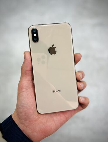 Apple iPhone: IPhone Xs Max, Б/у, 256 ГБ, Золотой, 77 %