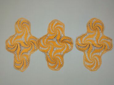 Textile: PL - Napkin 45 x 32, color - Orange, condition - Good
