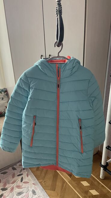 куртка zara: Женская куртка S (EU 36), цвет - Голубой