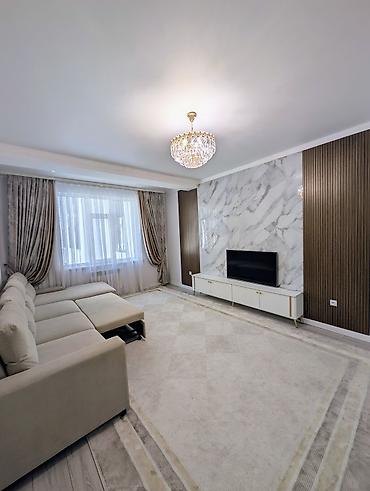 село лелински: 2 комнаты, 68 м², Аламедин-1 мкр Элитка, 4 этаж, Евроремонт — 2