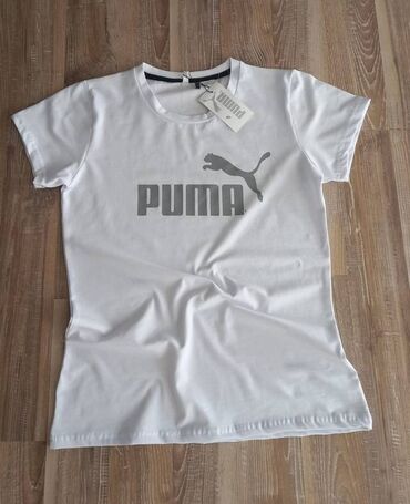 Majice kratkih rukava: Puma ženska majica Novo Pamuk Veličine m l xl 2xl fb Moja Kupovina — 7