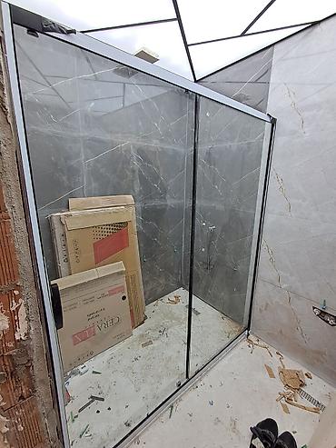 dus kabinalari: Şüşə duş kabinləri müxtəlif dizayn və ölçülərdə mövcuddur. Şəffaf və — 9