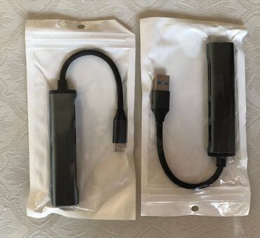 Kompüter və noutbuk aksesuarları: USB Hub 3.0 Yenidi qutuda USB de var Type-c de var hansinan istesez 6