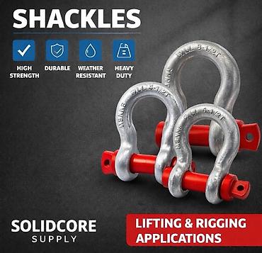 xamut: Məhsul: Polad Şakllar (Shackles) – SOLIDCORE SUPPLY - Yüksək — 1