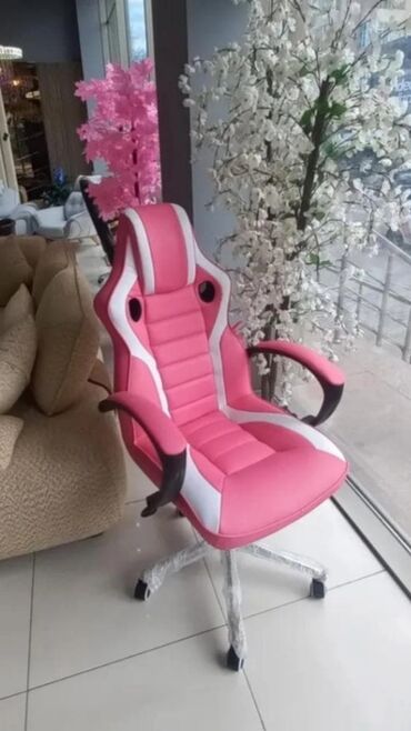 Ofis və oyun kresloları: Yeni, Təkərli, Qolları tənzimlənir, Dəri — 2