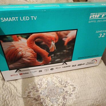 Smart TV internet Netflix satıram birgündə işlənməyib 350 manatdı