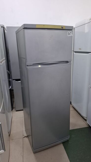 soyuducu ev ücün: 2 двери Indesit Холодильник Продажа, цвет - Серебристый