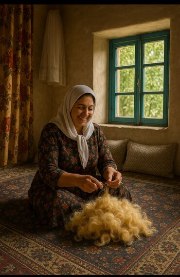 iş oyrədilir: Yun yorğan və döşək söküb, sırıyan qoçaq, səliqəli əl qabiliyyəti olan