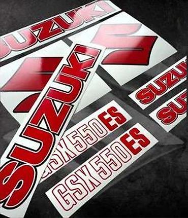 Delovi za motocikle: STIKERI - Suzuki GSX 550 ES Nalepnice komplet - 2339 📌 Opis — 7