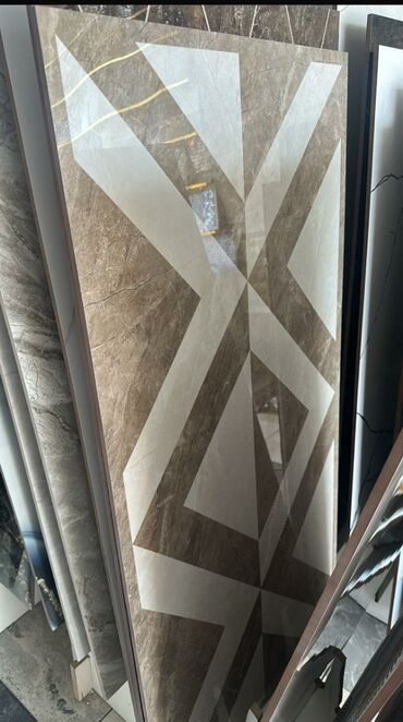 divar kağızları metbex aboylari: Keramika plitə – iri format, parlaq səth - Material: keramika - Üst