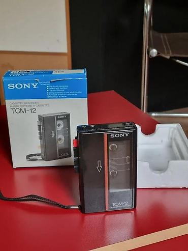 Stari uređaji: SONY WALKMAN - RECORDER TCM-12 | Stari ređi SONY TCM-12 Walkman — 4