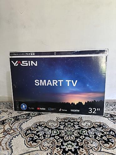 cd disk: Смарт‑телевизор YASIN 32" - Диагональ: 32" - Smart TV: доступ к — 1