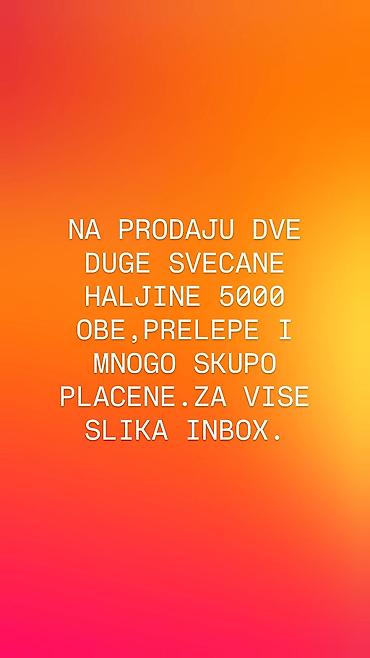 shoes: Dve duge svečane haljine na prodaju. Ukupna cena za obe: 5000 — 1