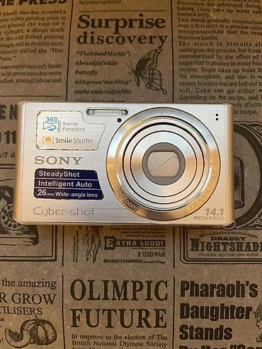 Sony W610 Digikamı Tam komplekt Qutusuda var Metrolara çatdırılma