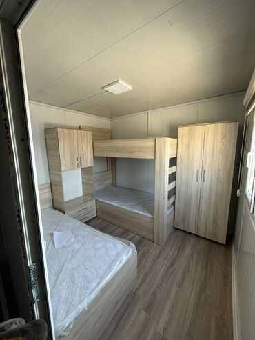 Konteynerlər: Perefabrik işləri İşçi campları Muhafize otaqlari Yataqxana campları — 10